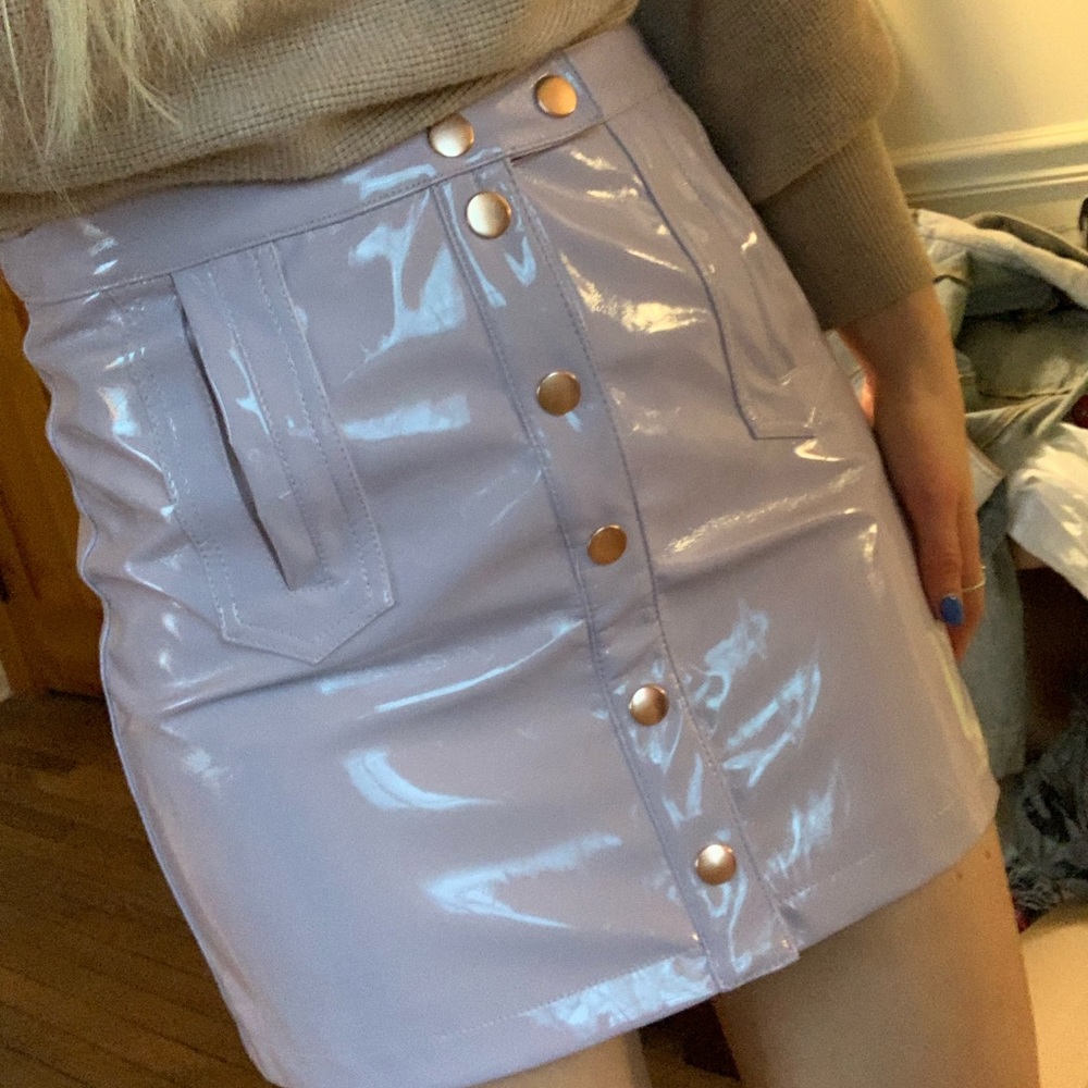 FOREVER 21 LILAC SKIRT - Picture 6 of 8